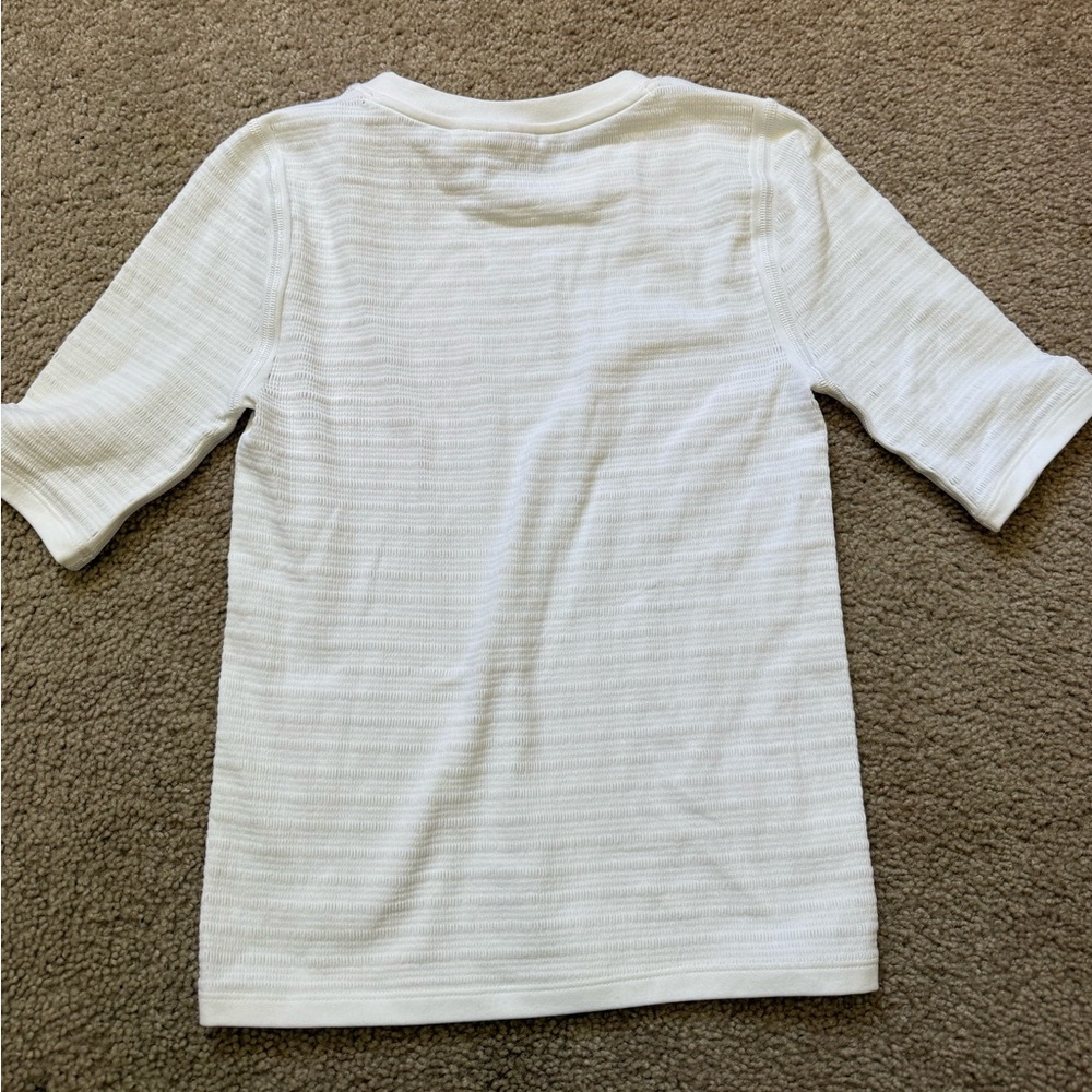 Calia women’s White Short-Sleeve Top